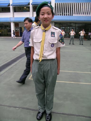 宏韋樂 (Lok Wang) 童軍照片